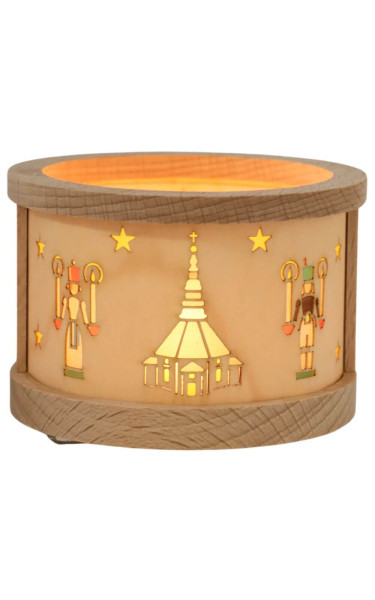 Lantern for tea lights with Seiffen motifs by Richard Glässer_1