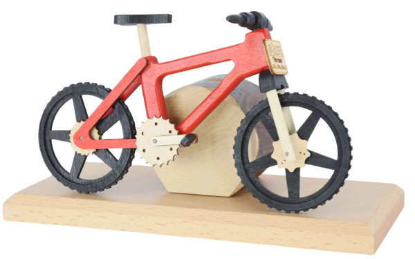 Räuchermännchen - Räucherfahrrad EBM Edition, rot von Gerd Hofmann_1