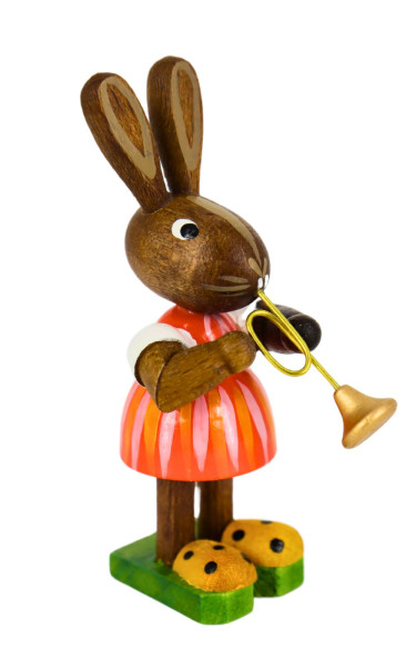 Osterhase - Mädchen mit Trompete von Figurenland Uhlig GmbH_3