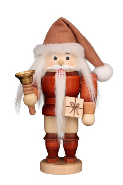 Nutcracker Santa Claus with bell natural, 16 cm by Christian Ulbricht