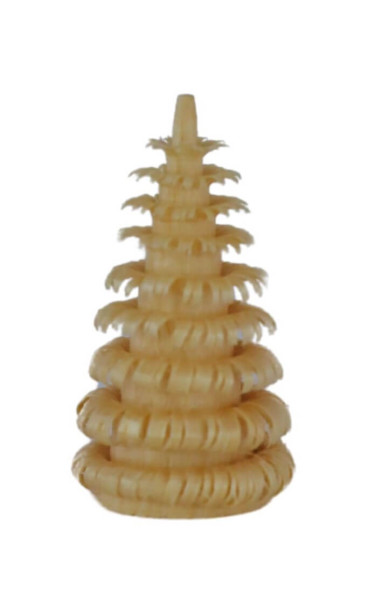 Ringlet tree - chip tree natural, 3 cm by SEIFFEN.COM