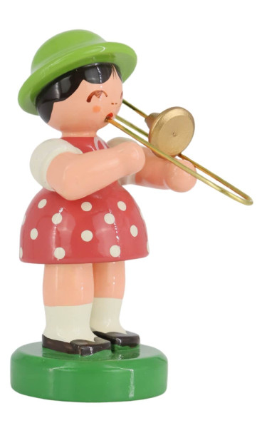 Miniature - Girl with trombone by Figurenland Uhlig GmbH_2